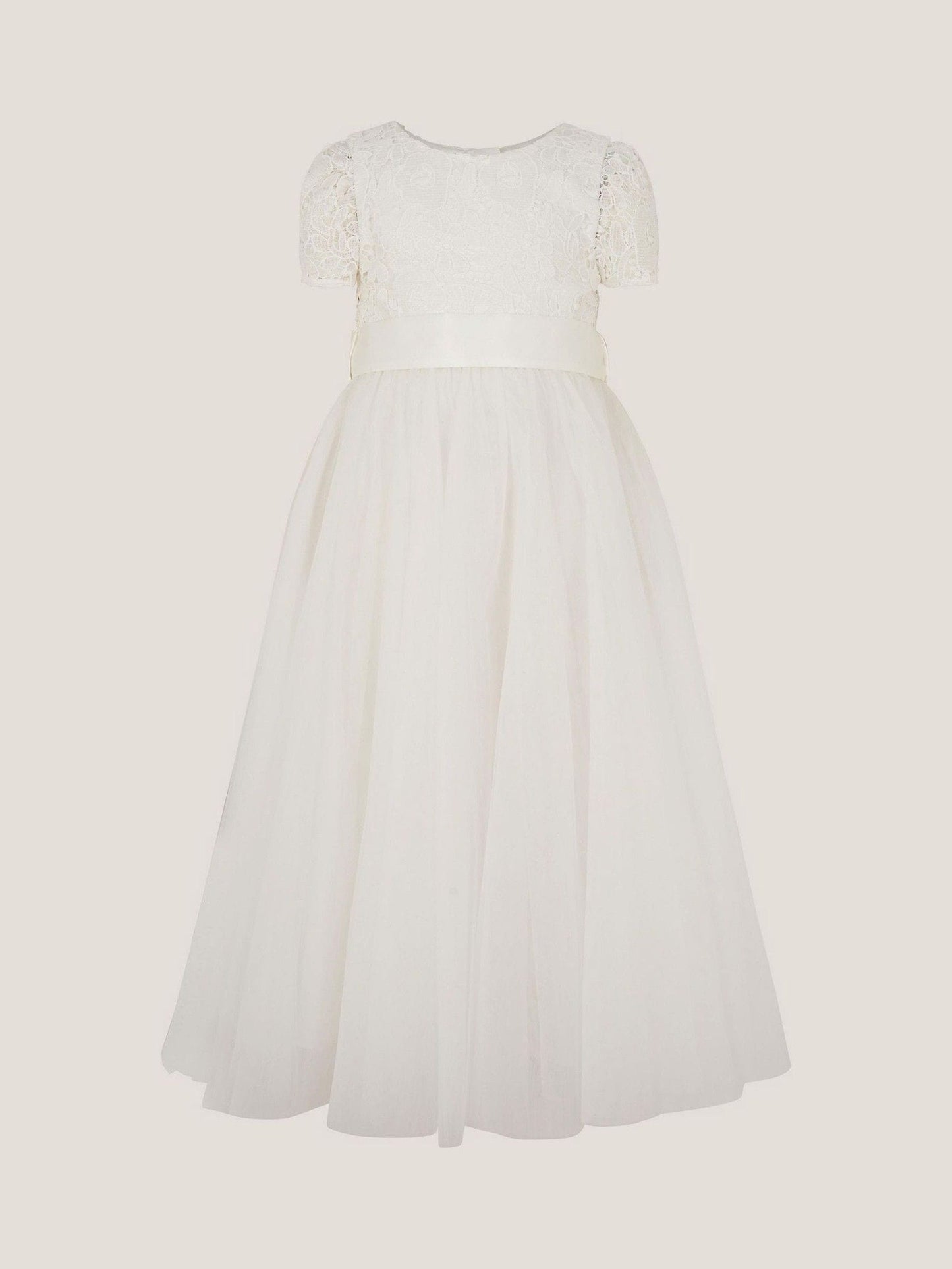 Monsoon Cream Anya Tulle Maxi Dress image 2