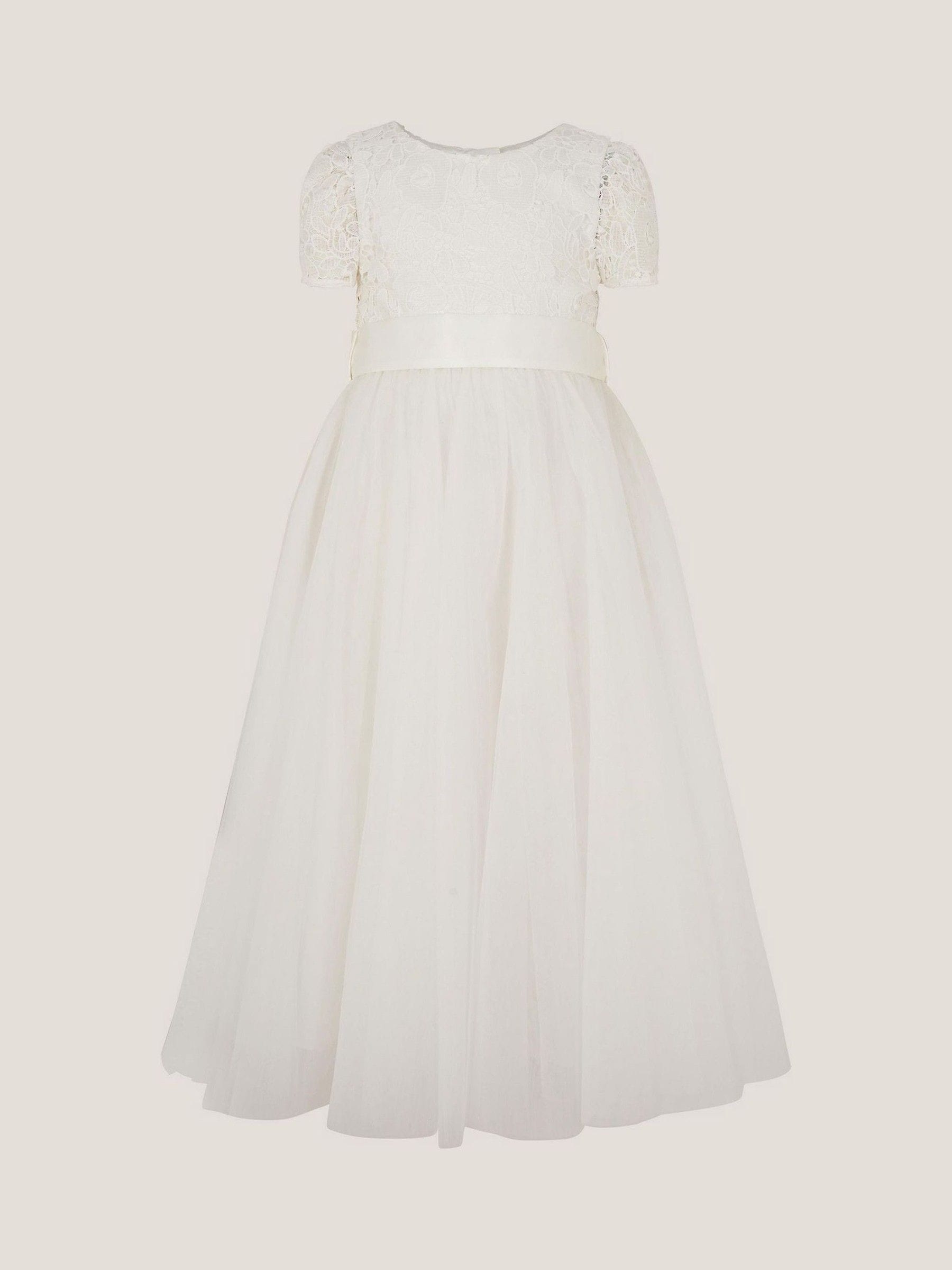 Monsoon Cream Anya Tulle Maxi Dress image 2