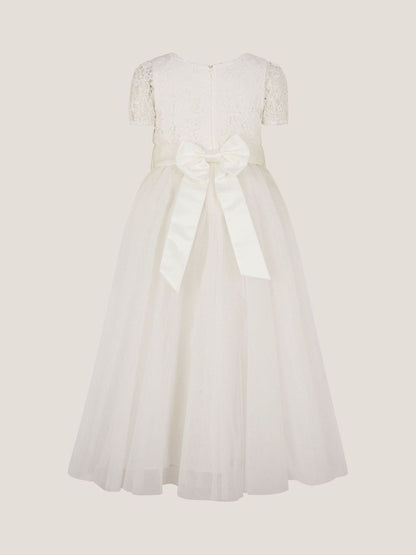 Monsoon Cream Anya Tulle Maxi Dress image 3