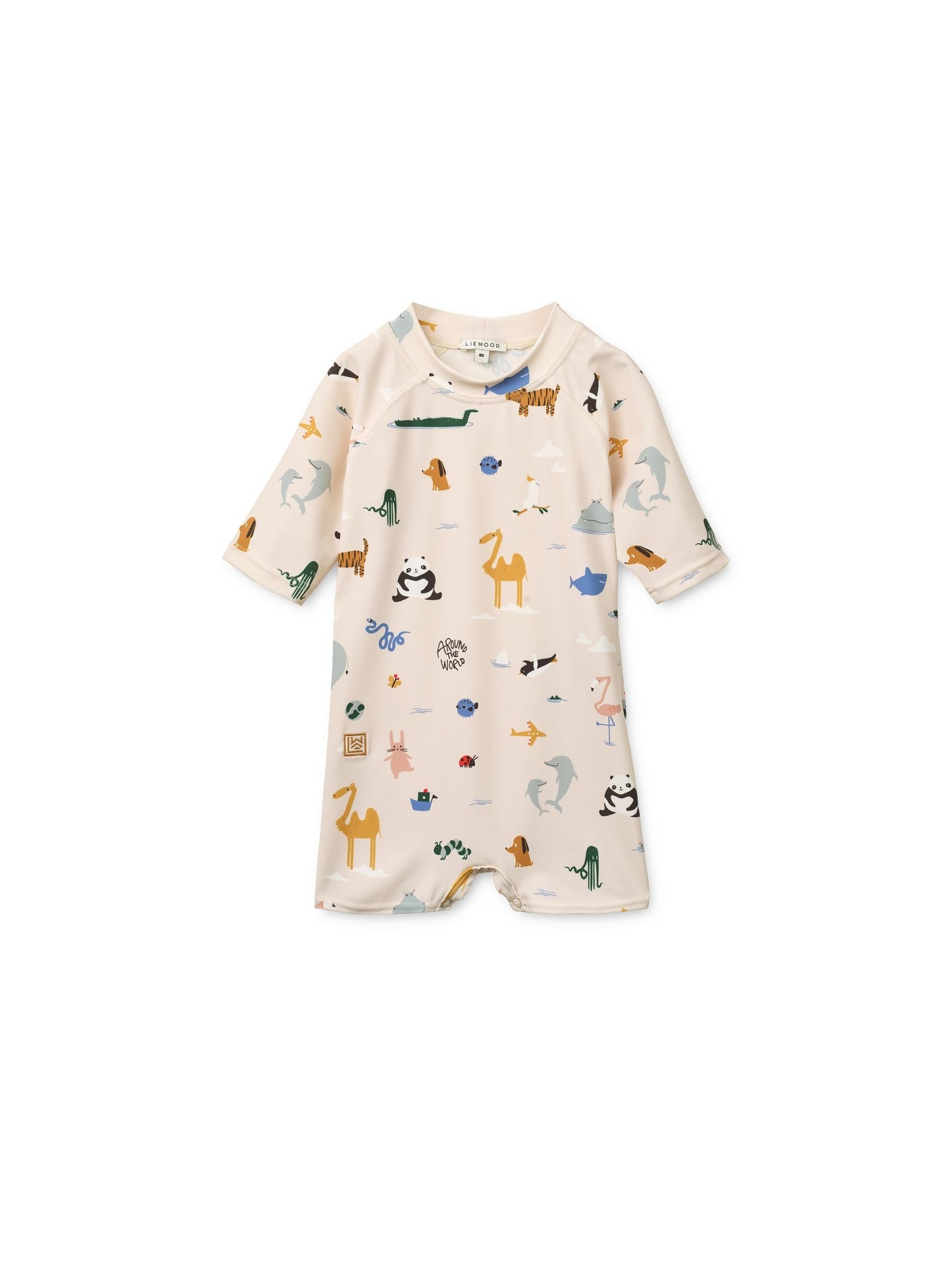 Liewood Cream Thor Baby Swimsuit image 2