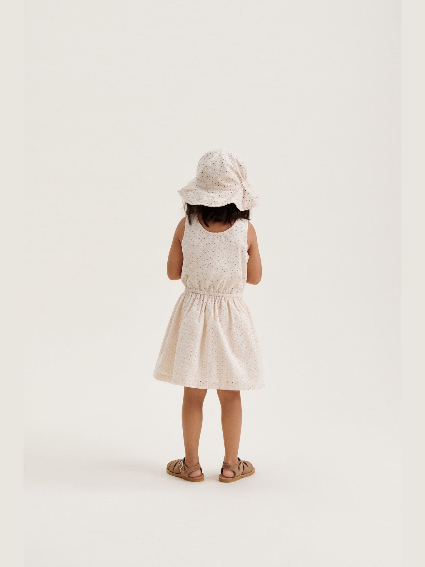 Liewood Cream Amelia Anglaise Sun Hat image 2