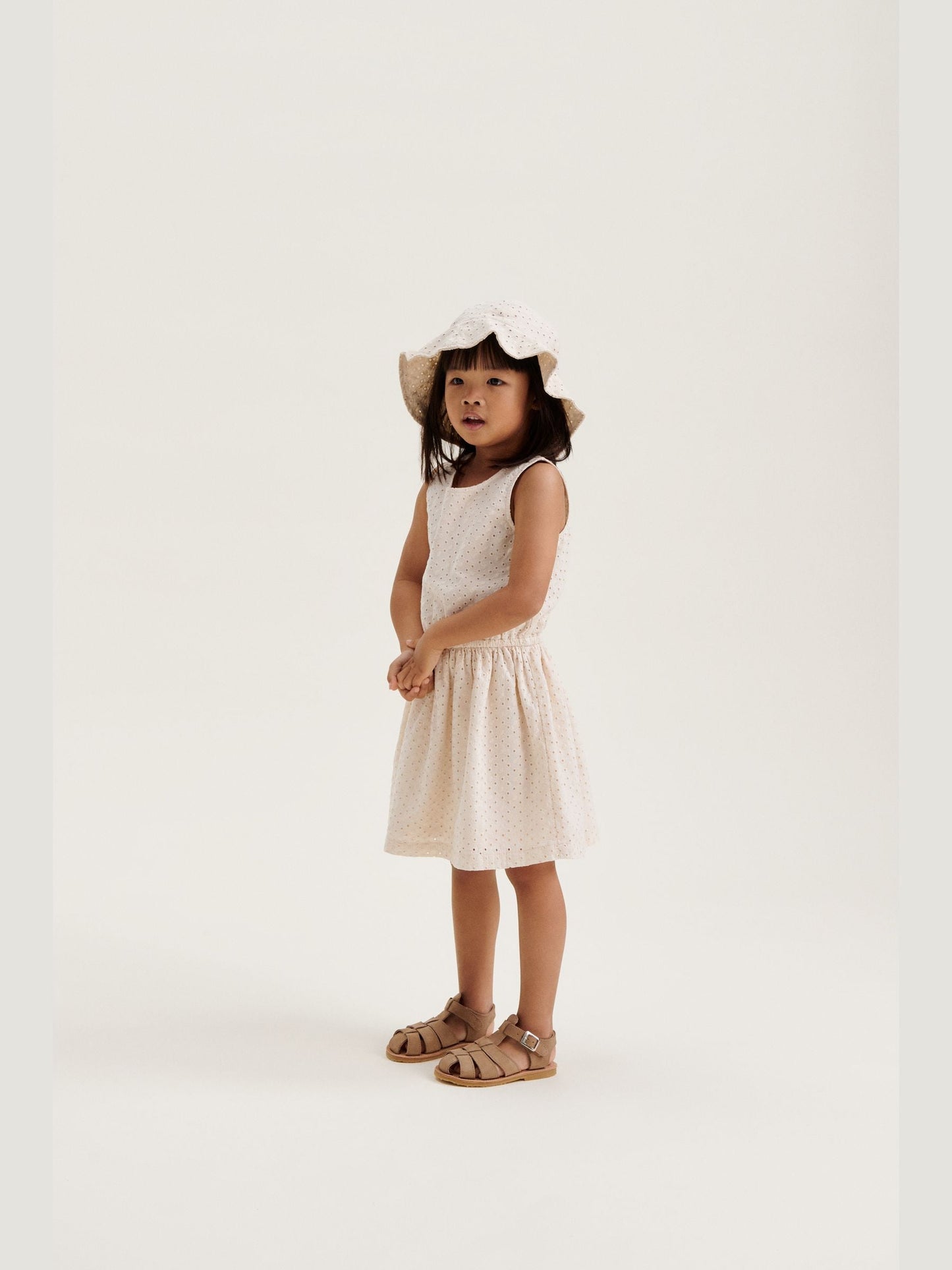 Liewood Cream Amelia Anglaise Sun Hat image 3