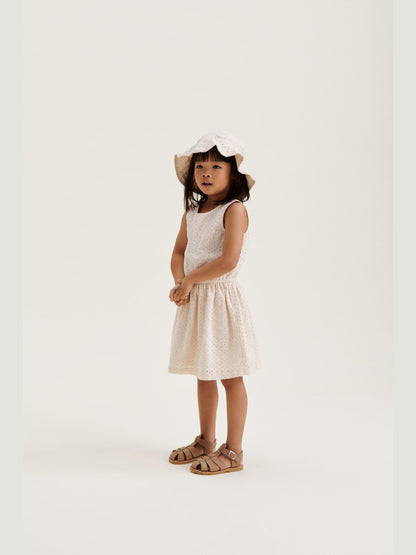Liewood Cream Amelia Anglaise Sun Hat image 3