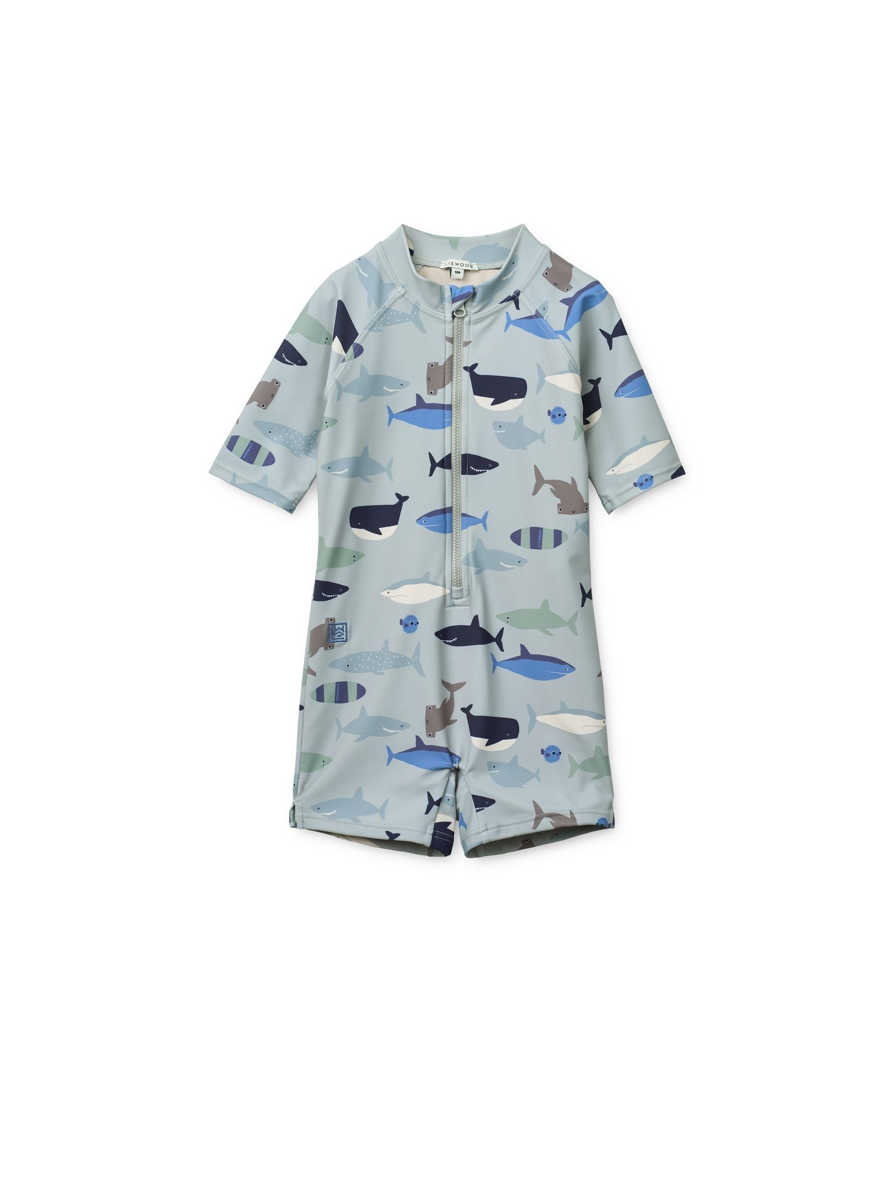Liewood Blue Max Printed Shortsleeve Swimsuit image 1