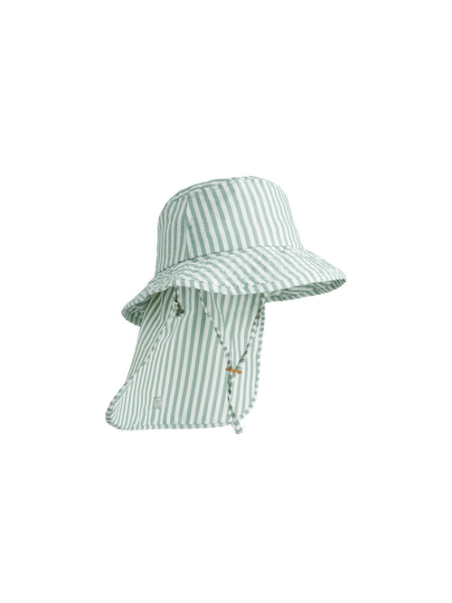 Liewood Blue Damona Seersucker Sun Hat image 1