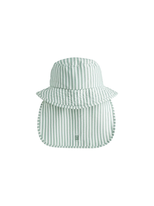 Liewood Blue Damona Seersucker Sun Hat image 2