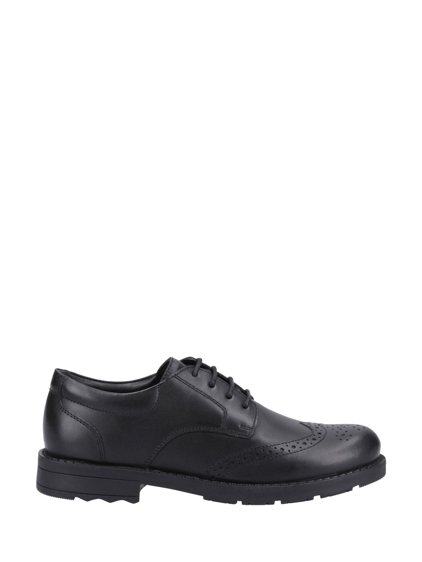 Hush Puppies Black Brian Junior Shoes image 1