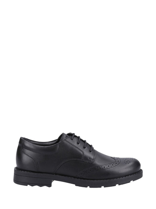 Hush Puppies Black Brian Junior Shoes image 1