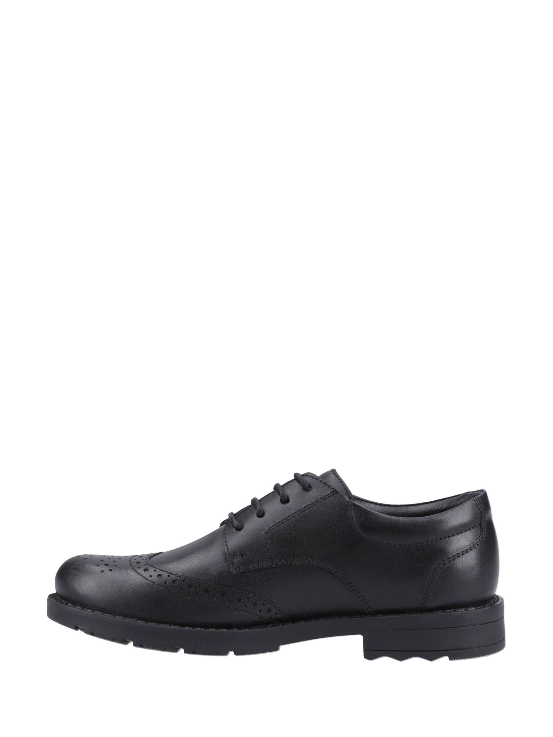 Hush Puppies Black Brian Junior Shoes image 2