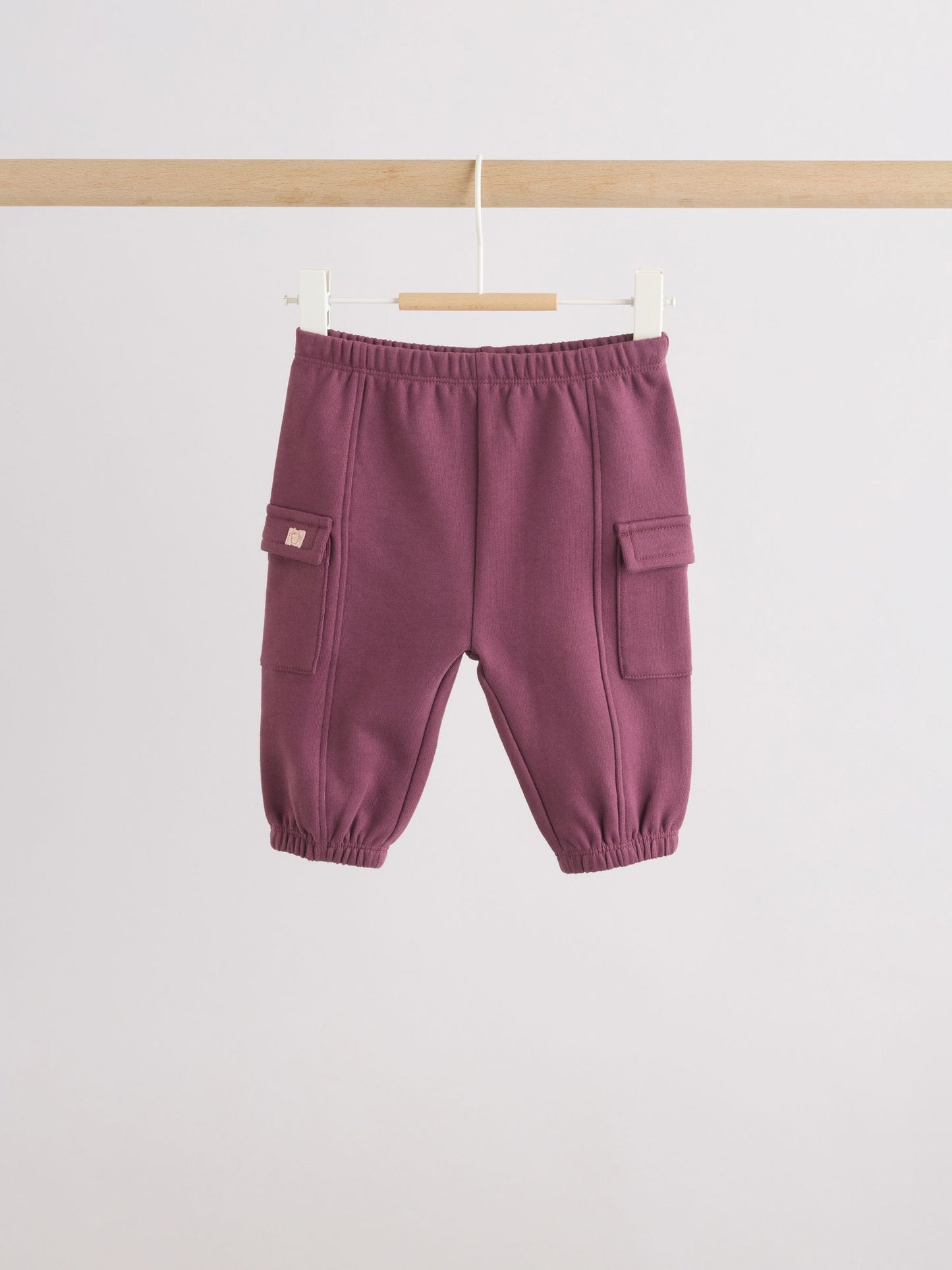 Burgundy Red Bear Baby Sweatshirt and Joggers Set (0mths-2yrs) image 3