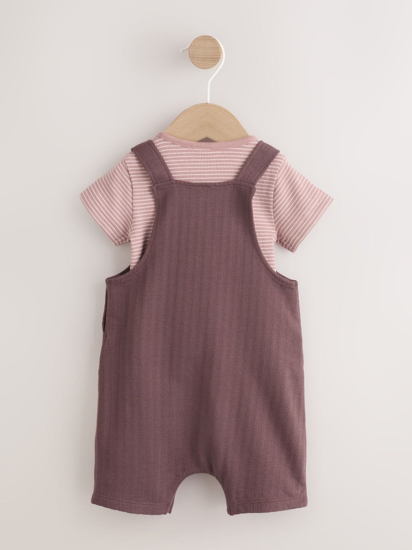 Brown Bear Jersey Dungarees and Bodysuit Baby Set (0mths-2yrs) image 5