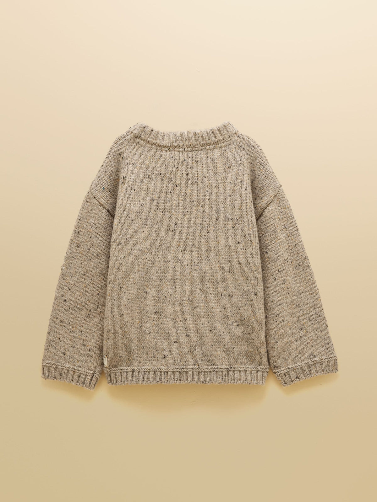 Dsiney Kidz - Joules Kids' Fisherman Oatmeal Rib Jumper image 2