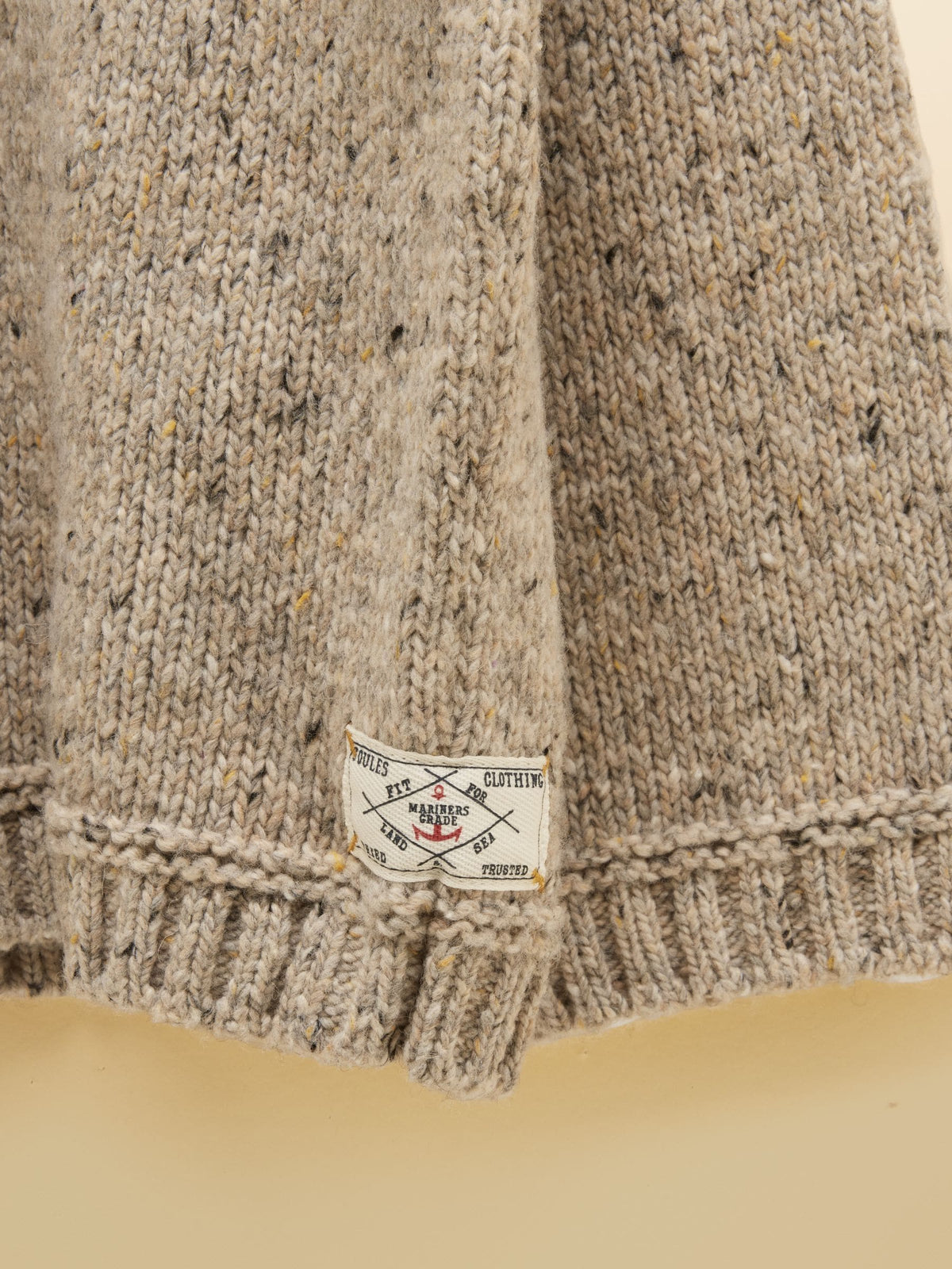 Dsiney Kidz - Joules Kids' Fisherman Oatmeal Rib Jumper image 3