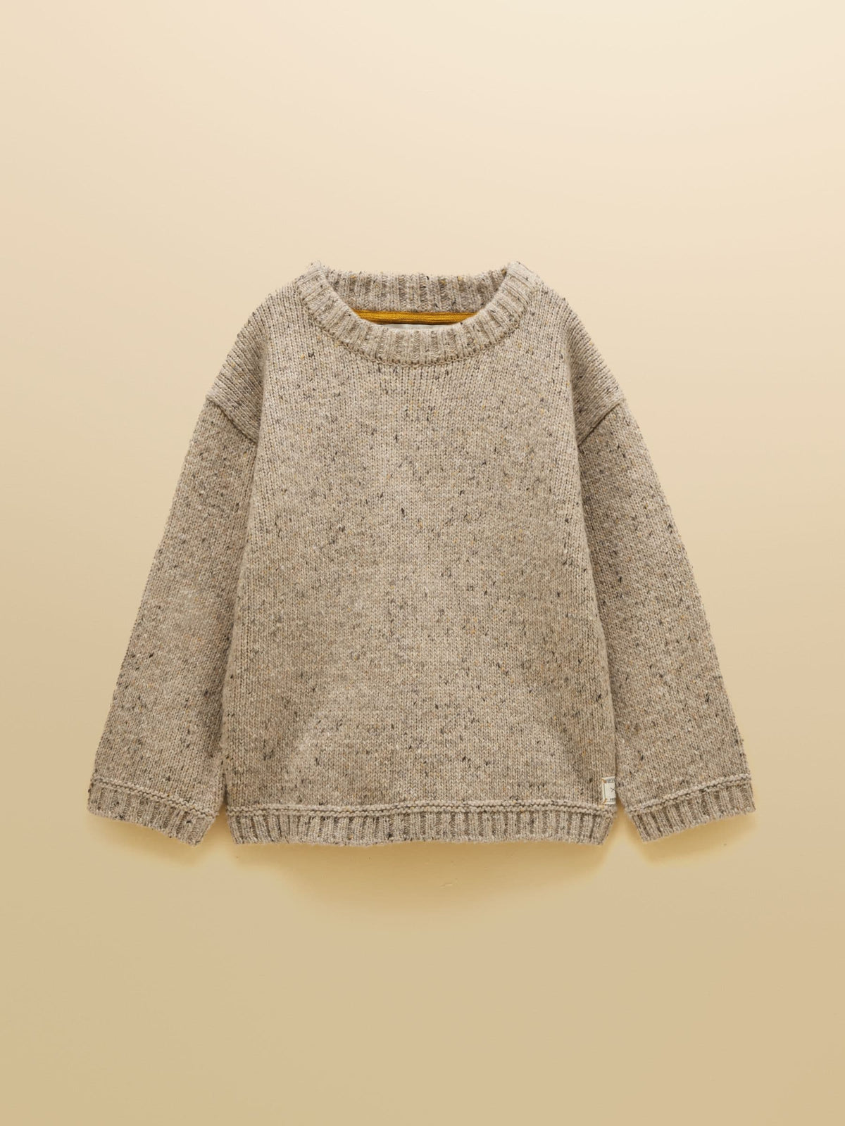Dsiney Kidz - Joules Kids' Fisherman Oatmeal Rib Jumper image 1