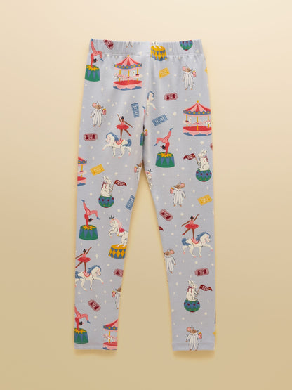 Joules Girls' Kipwell Blue Long Sleeve Pyjama Set - image 5