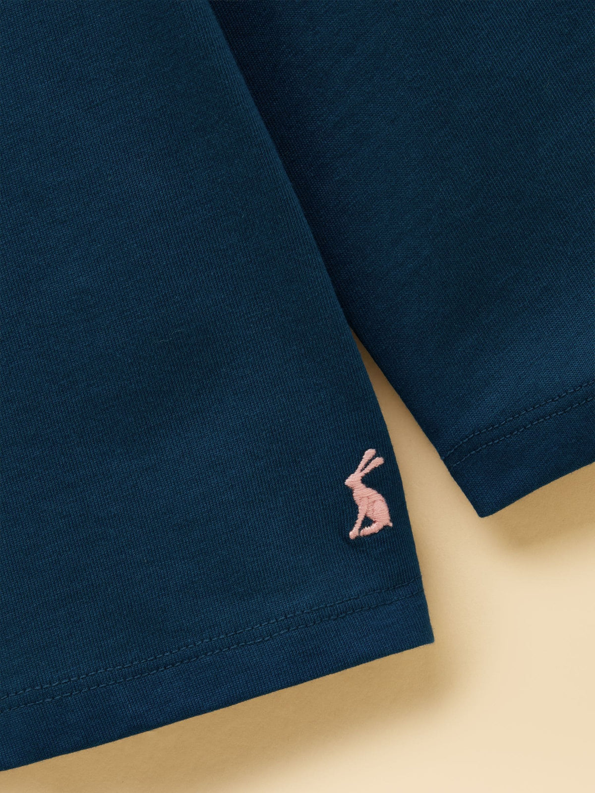 Joules Girls' Ava Teal Blue Applique Long Sleeve Top - image 4