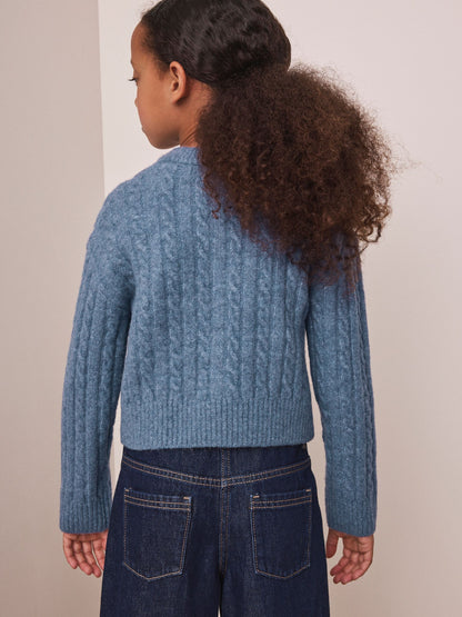 Dsiney Kidz - Blue Cable Cardigan (3-16yrs) image 3