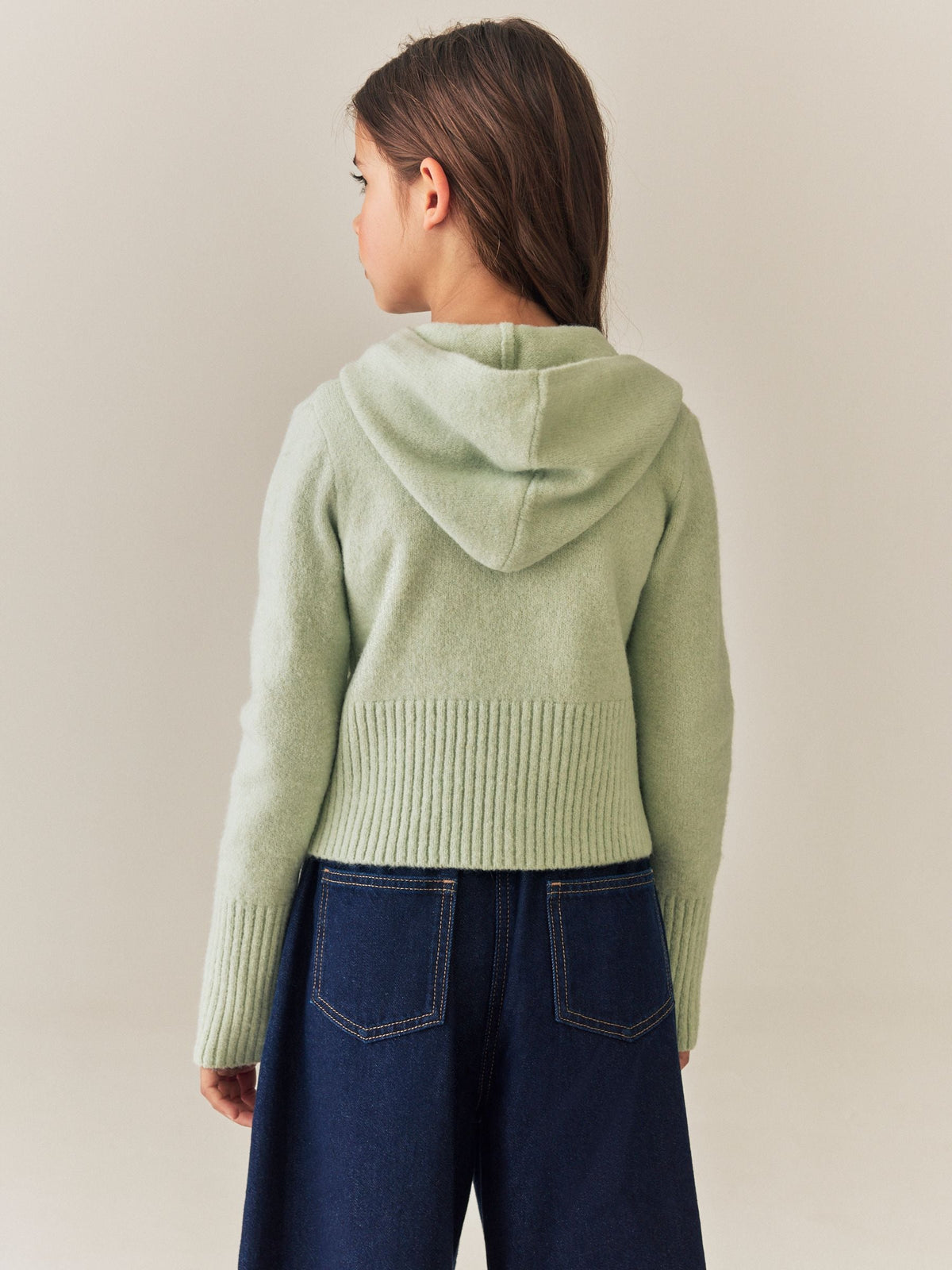 Dsiney Kidz - Green Knitted Hoodie (3-16yrs) image 3