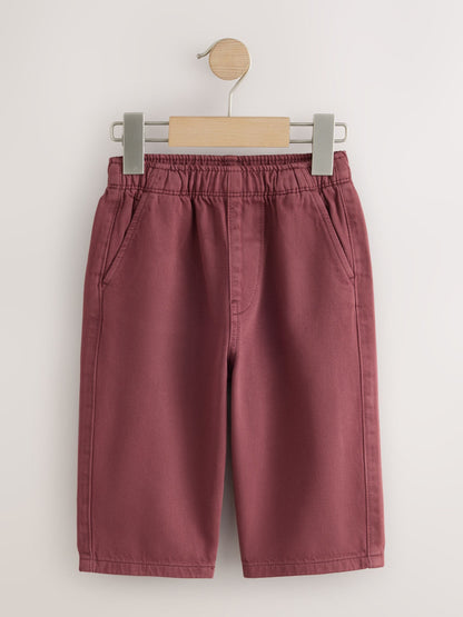 Dsiney Kidz - Burgundy Red Pull On Wide Trousers (3mths-7yrs) image 5