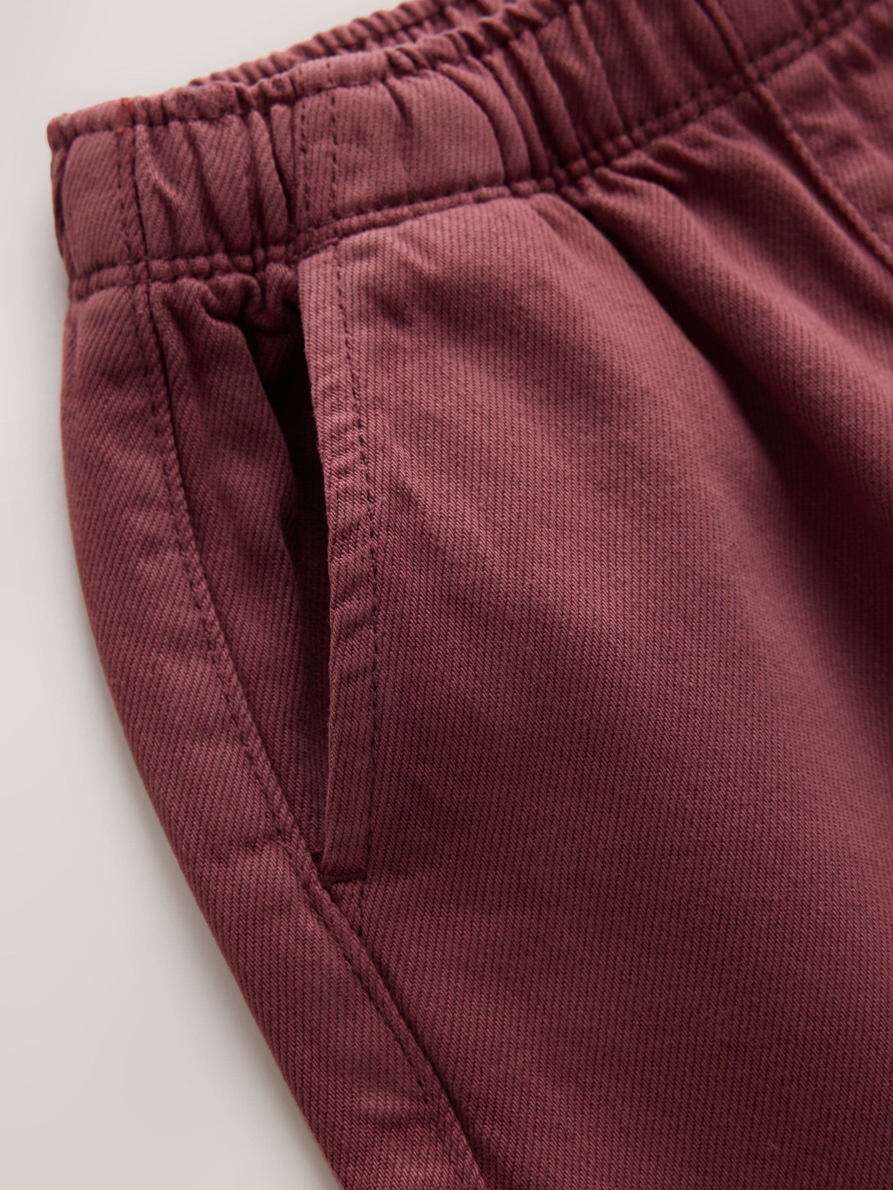 Dsiney Kidz - Burgundy Red Pull On Wide Trousers (3mths-7yrs) image 7