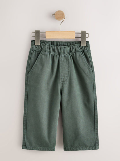 Dsiney Kidz - Dark Green Pull On Wide Trousers (3mths-7yrs) image 1