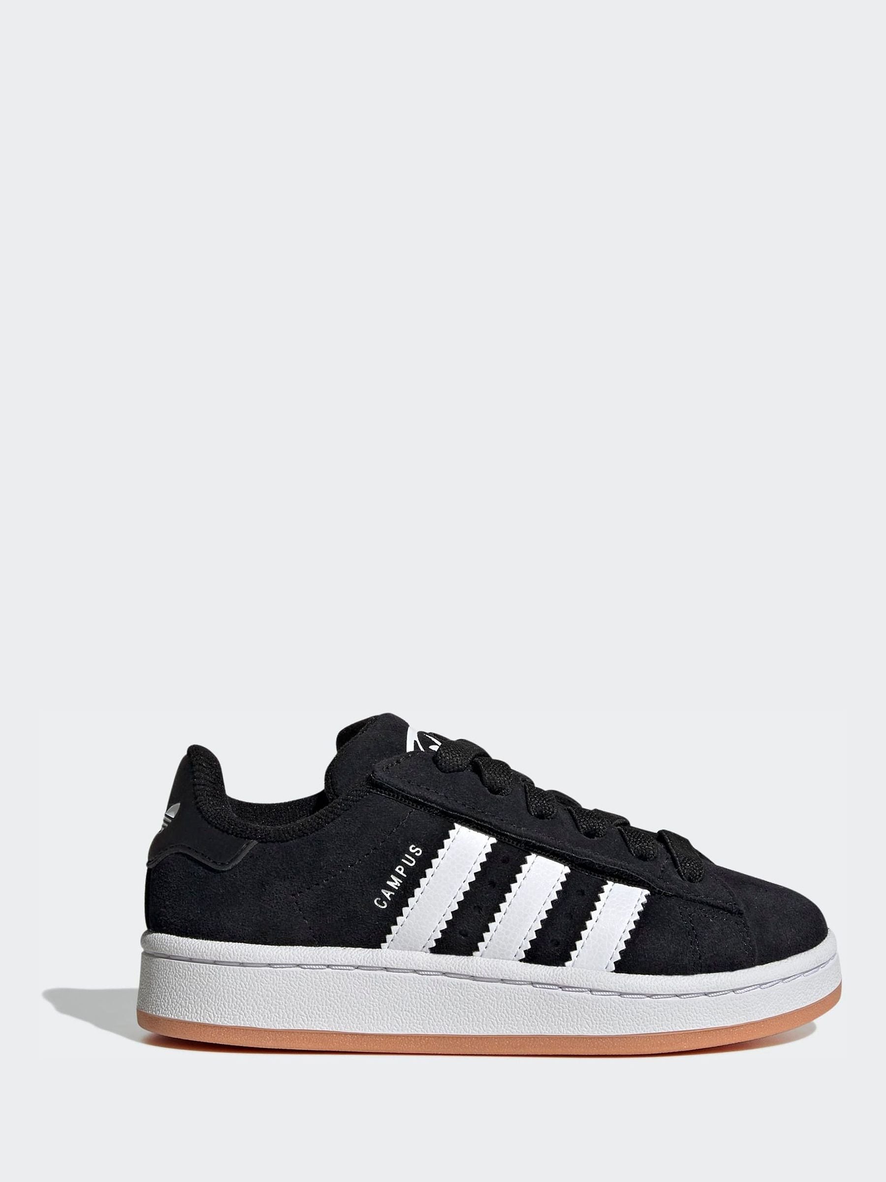 adidas Originals Black Campus 00S Comfort Closure Elastic Lace Shoes image 1