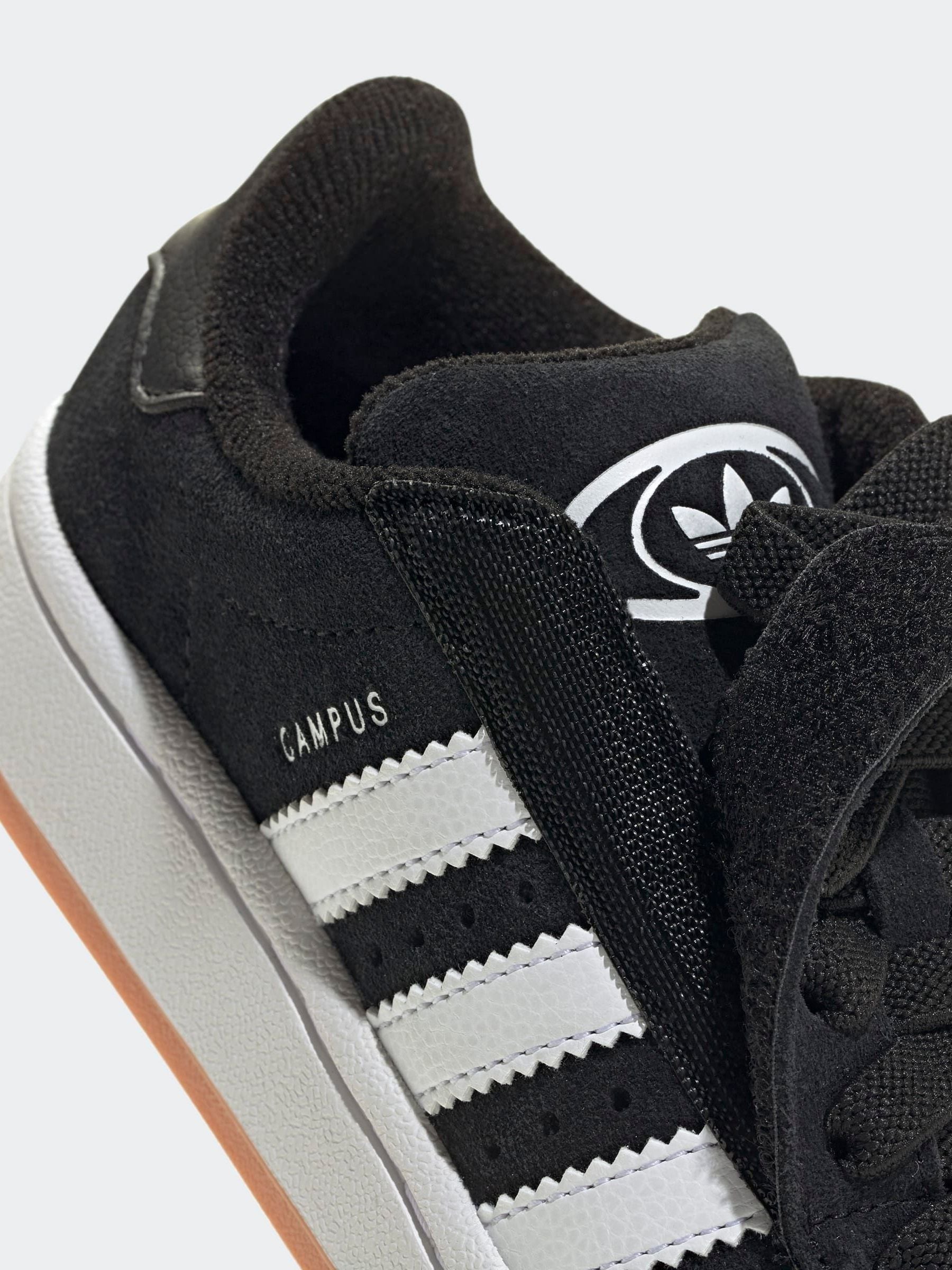 adidas Originals Black Campus 00S Comfort Closure Elastic Lace Shoes image 11