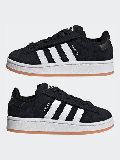 adidas Originals Black Campus 00S Comfort Closure Elastic Lace Shoes image 3