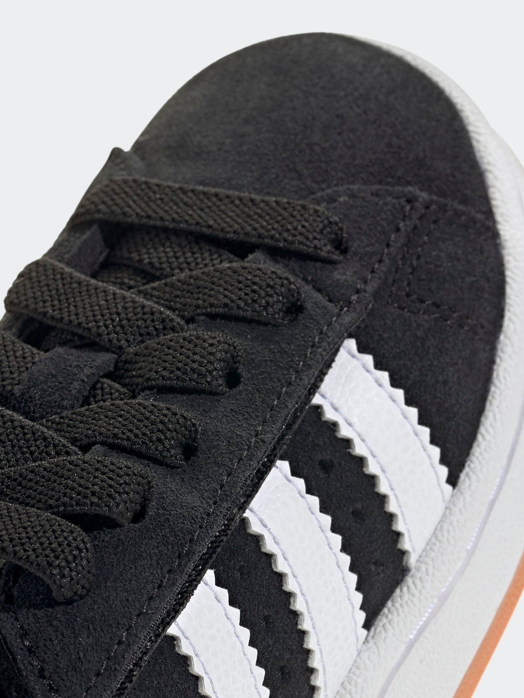 adidas Originals Black Campus 00S Comfort Closure Elastic Lace Shoes image 9