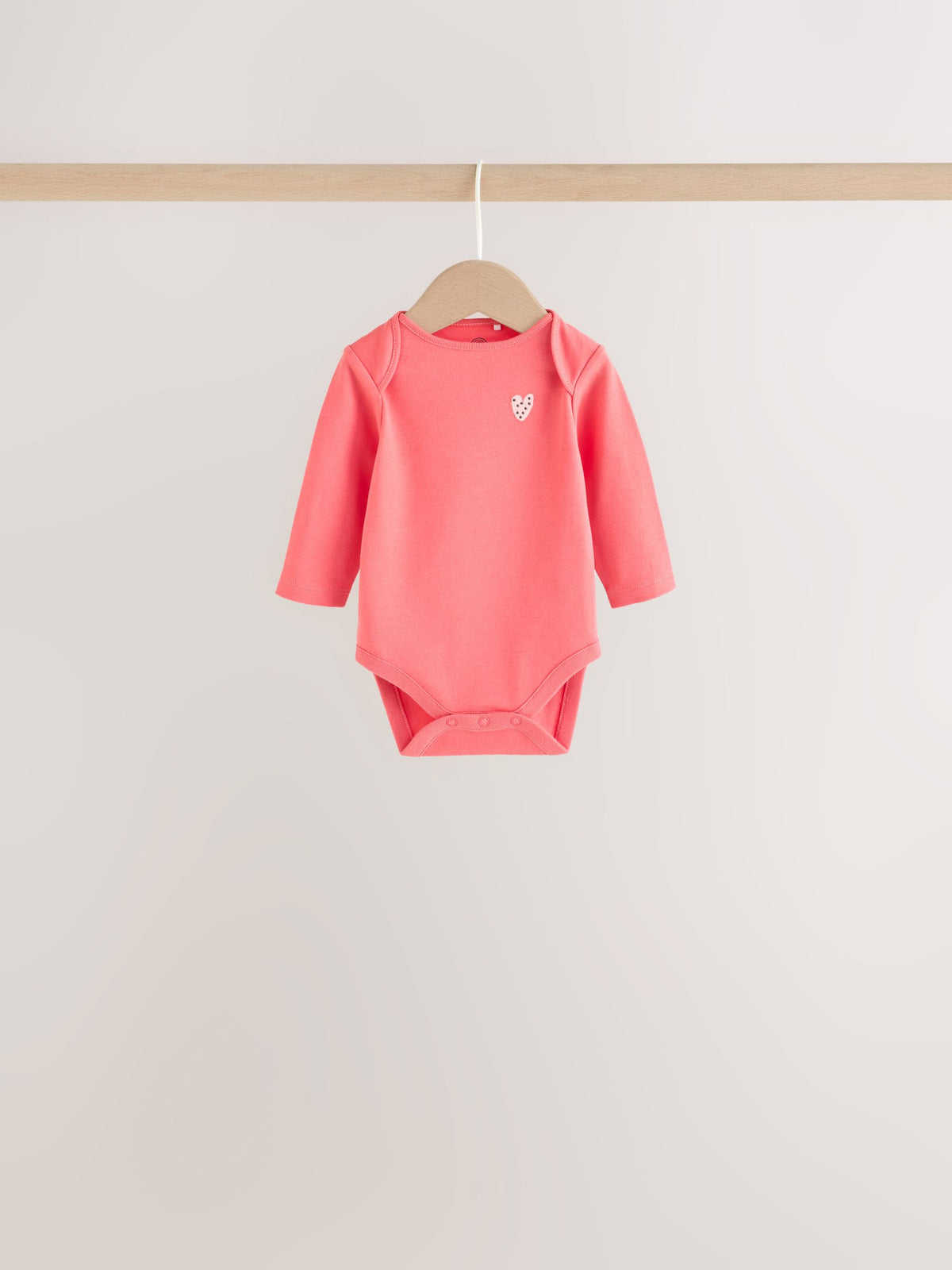Dsiney Kidz - Red Ladybird Long Sleeve Baby Bodysuits 5 Pack image 8