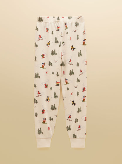 Joules Boys' Kipwell Cream Long Sleeve Pyjama Set - image 5