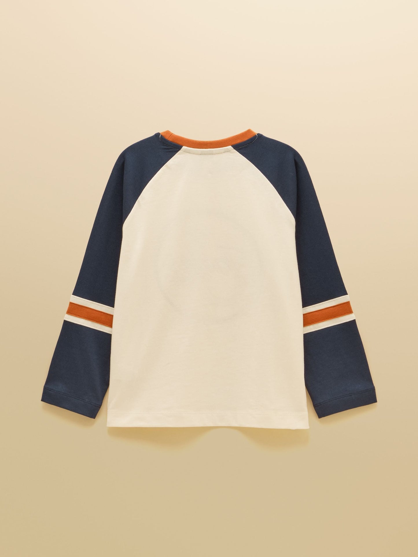Dsiney Kidz - Joules Boys' Bennett Cream Raglan Long Sleeve Top image 2
