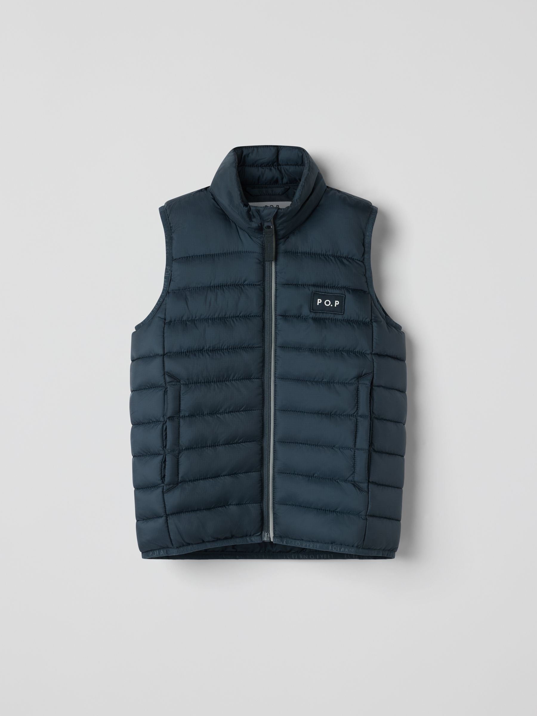 Dsiney Kidz - Polarn O. Pyret Blue Windproof Padded Gilet image 1