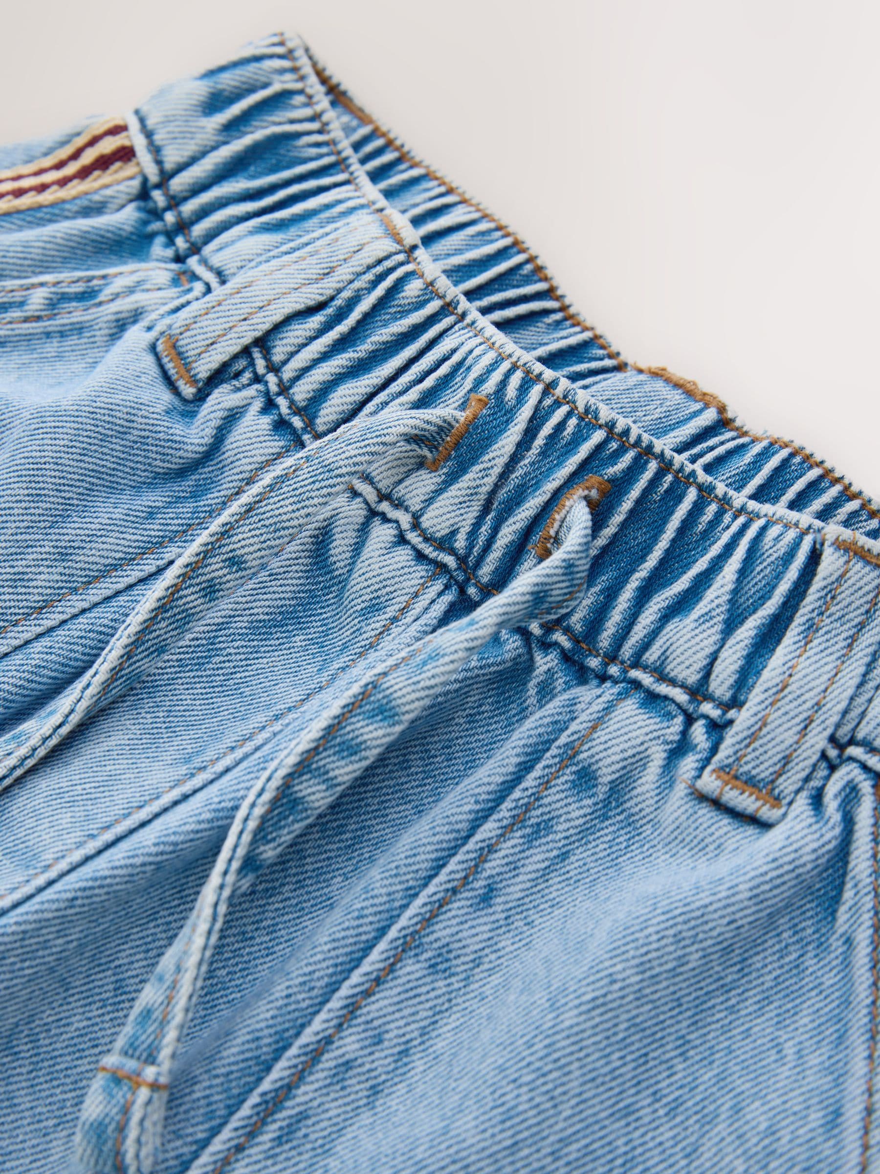 Dsiney Kidz - Red Side Detail Wide Leg Jeans (3-16yrs) image 3