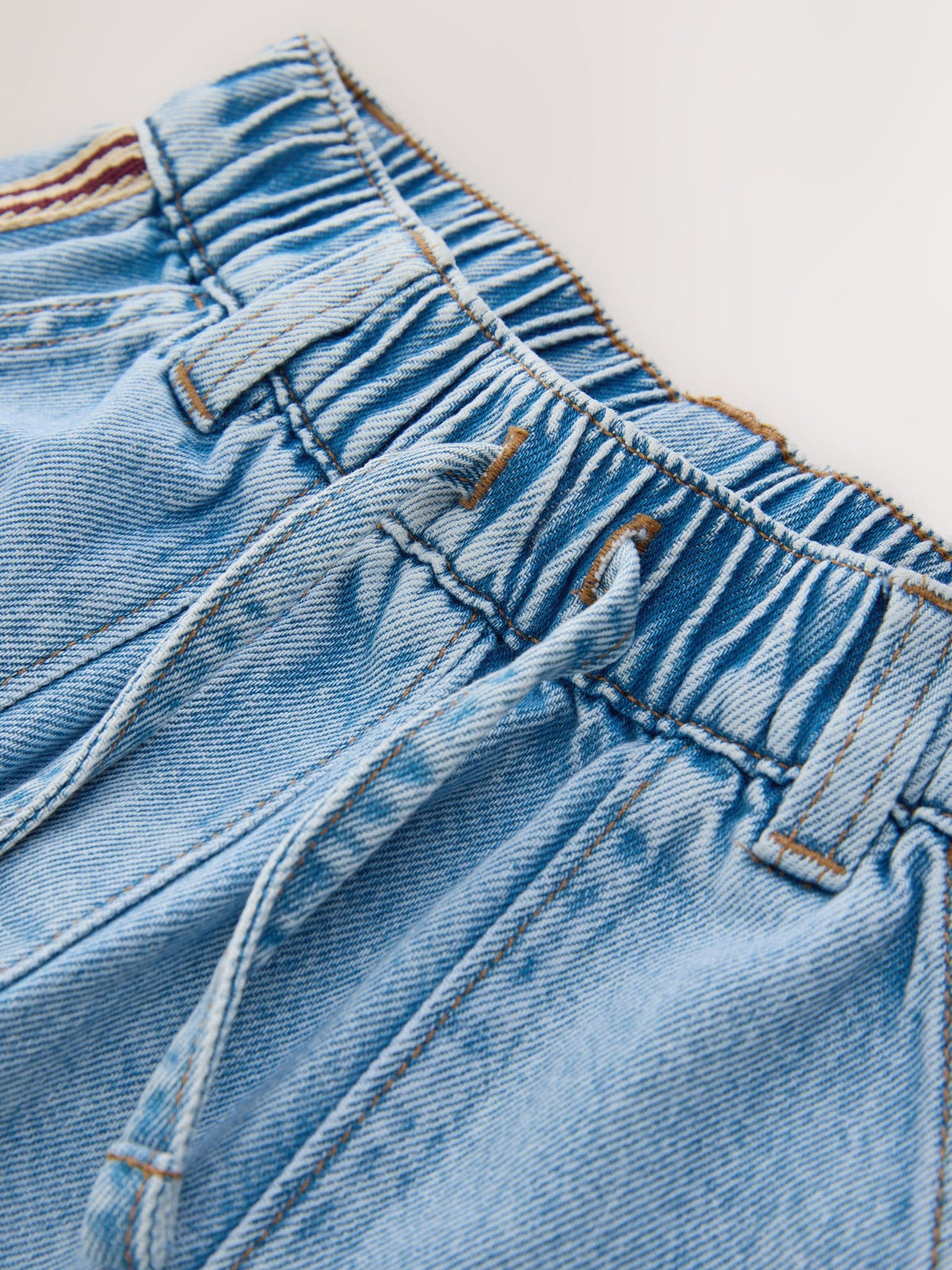 Dsiney Kidz - Red Side Detail Wide Leg Jeans (3-16yrs) image 3
