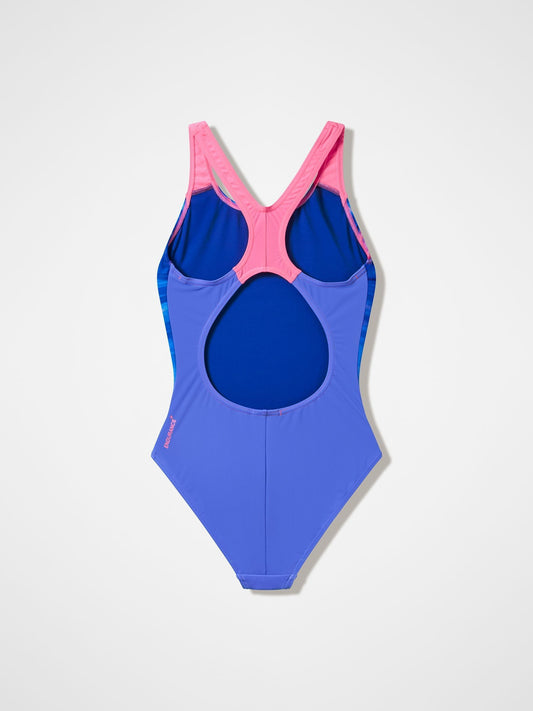 Dsiney Kidz - Speedo Purple Print Splashback Swimsuit image 2