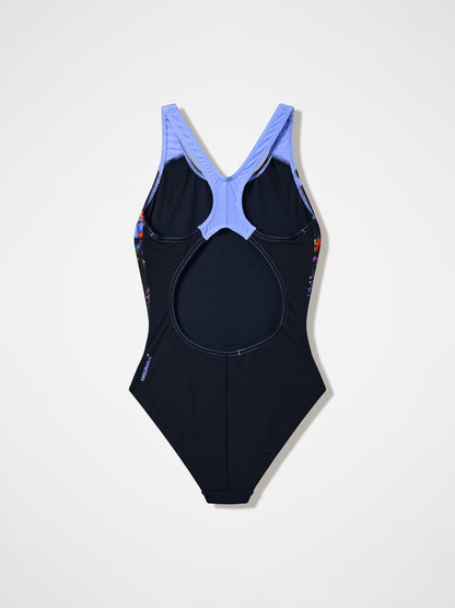 Dsiney Kidz - Speedo Black Print Splashback Swimsuit image 2