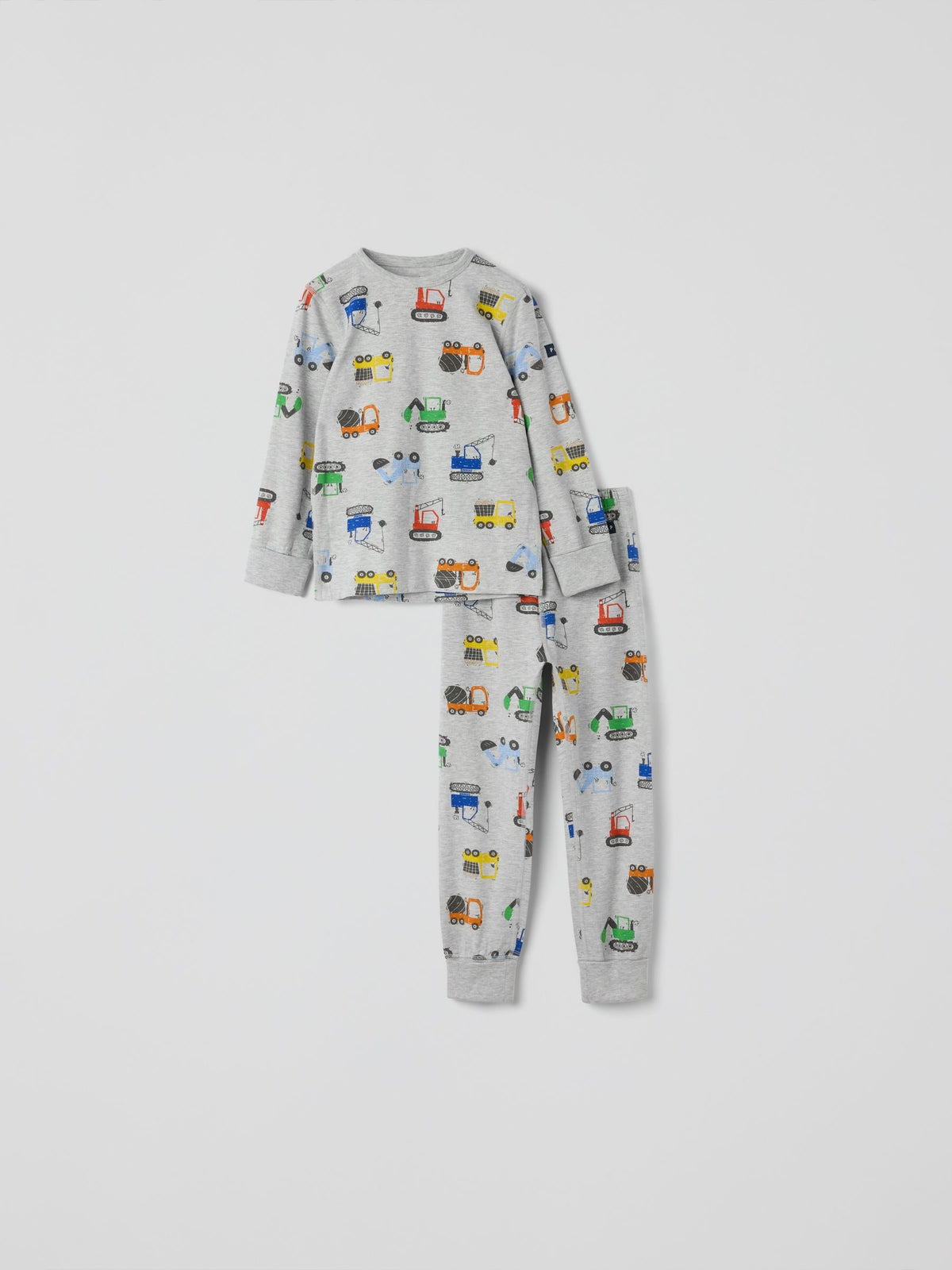 Polarn O. Pyret Grey Printed Pyjamas - image 1