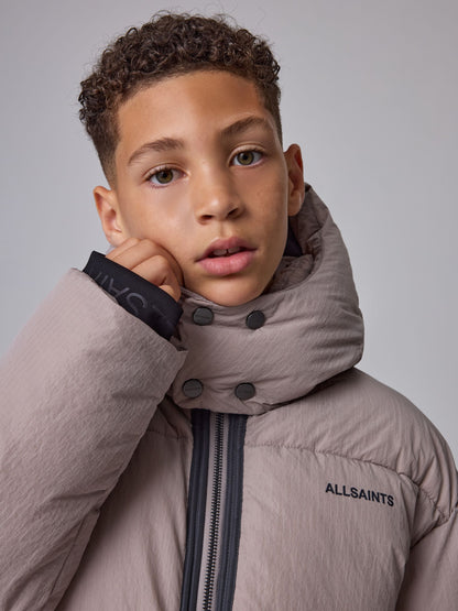 smALLSAINTS Grey Ripstop Logo Coat - image 6