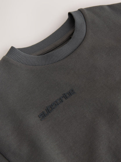 Dsiney Kidz - Charcoal Grey Graphic Heavyweight Short Sleeve T-Shirt (3-16yrs) image 3