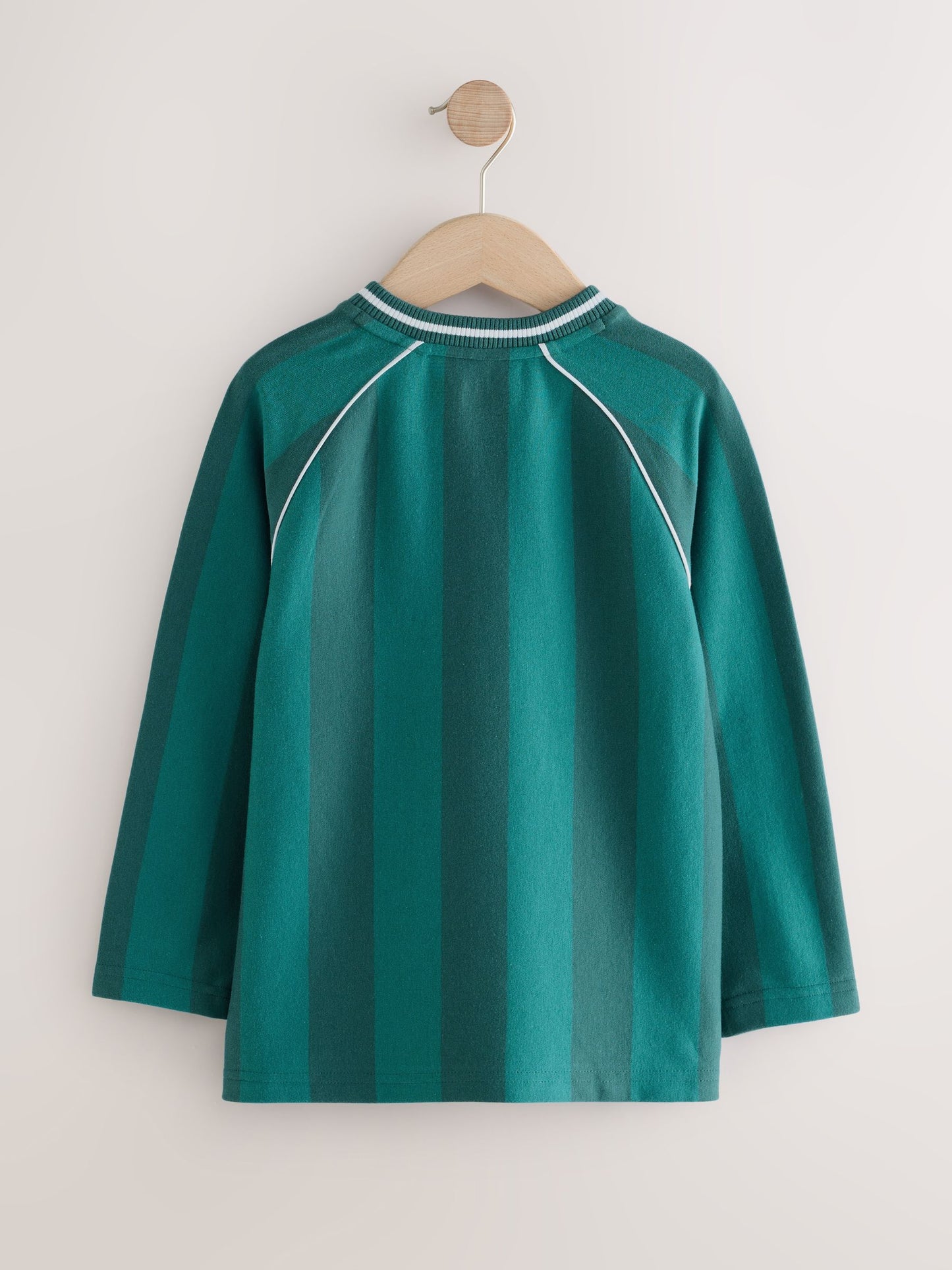 Dsiney Kidz - Blue/Teal Varsity Long Sleeve Heavyweight Varsity T-Shirt (3-16yrs) image 6