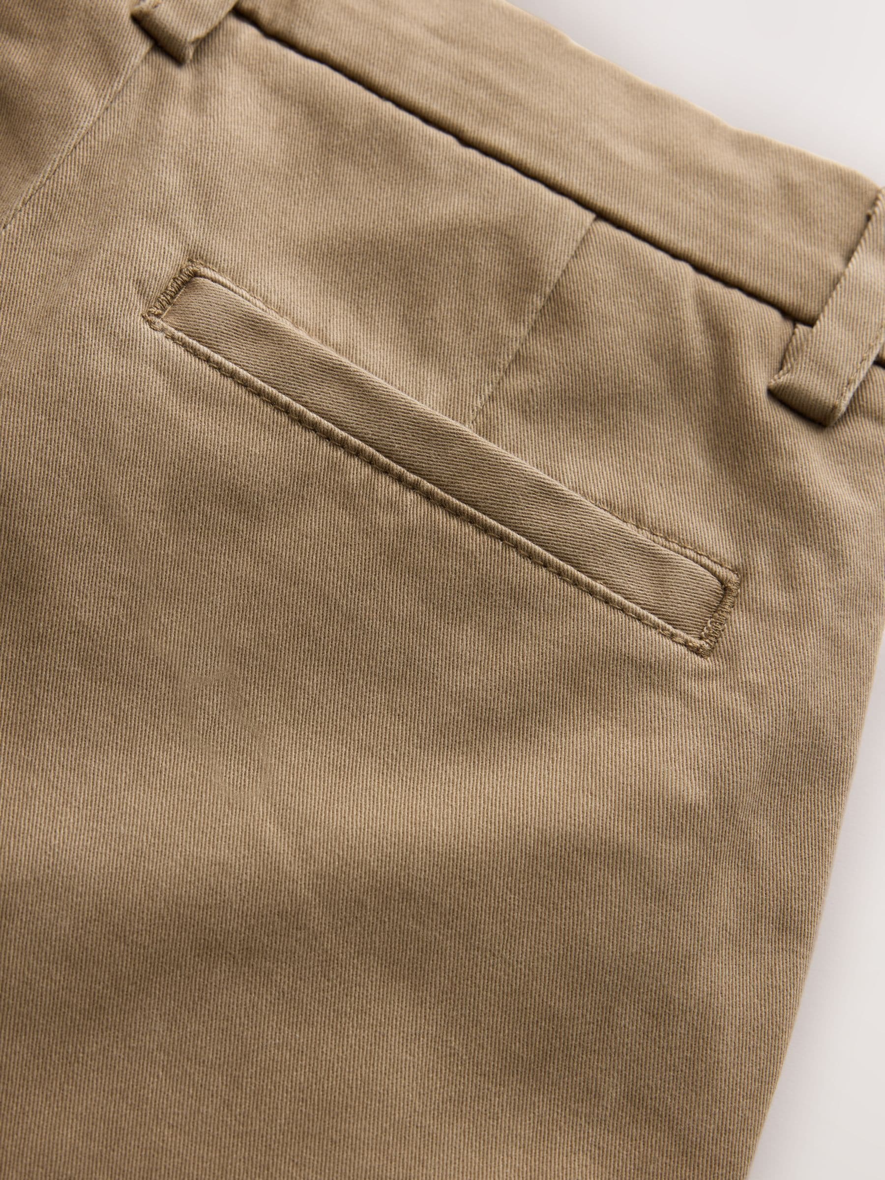 Dsiney Kidz - Tan Brown Loose Fit Stretch Chino Trousers (3-17yrs) image 7