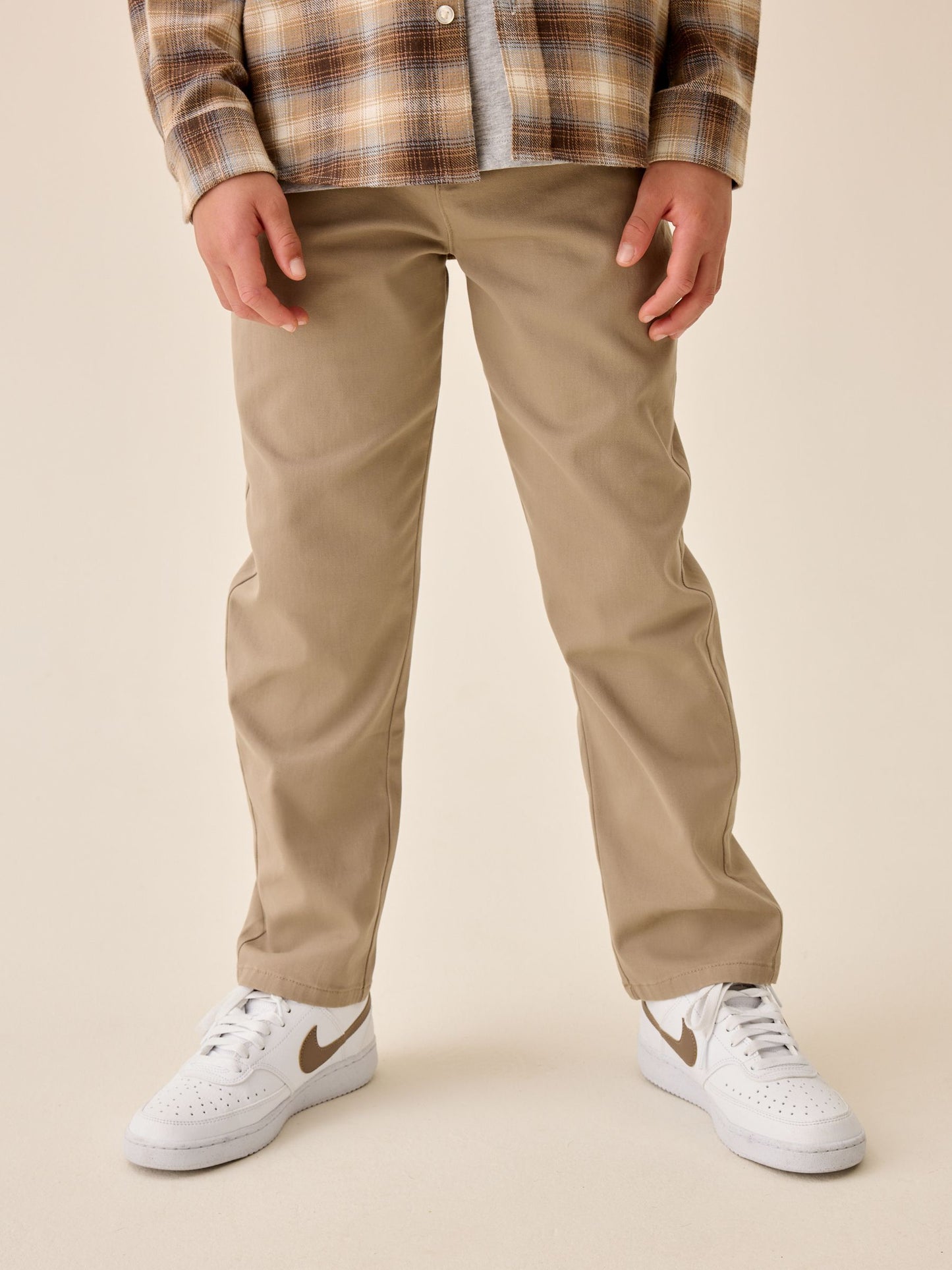 Dsiney Kidz - Stone Loose Fit Stretch Chino Trousers (3-17yrs) image 1