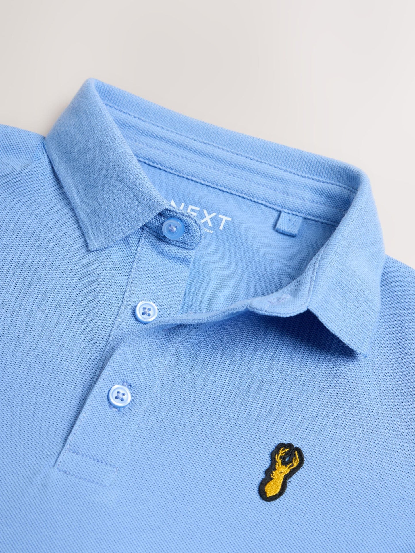 Dsiney Kidz - Light Blue Long Sleeve Polo Shirt (3-16yrs) image 4