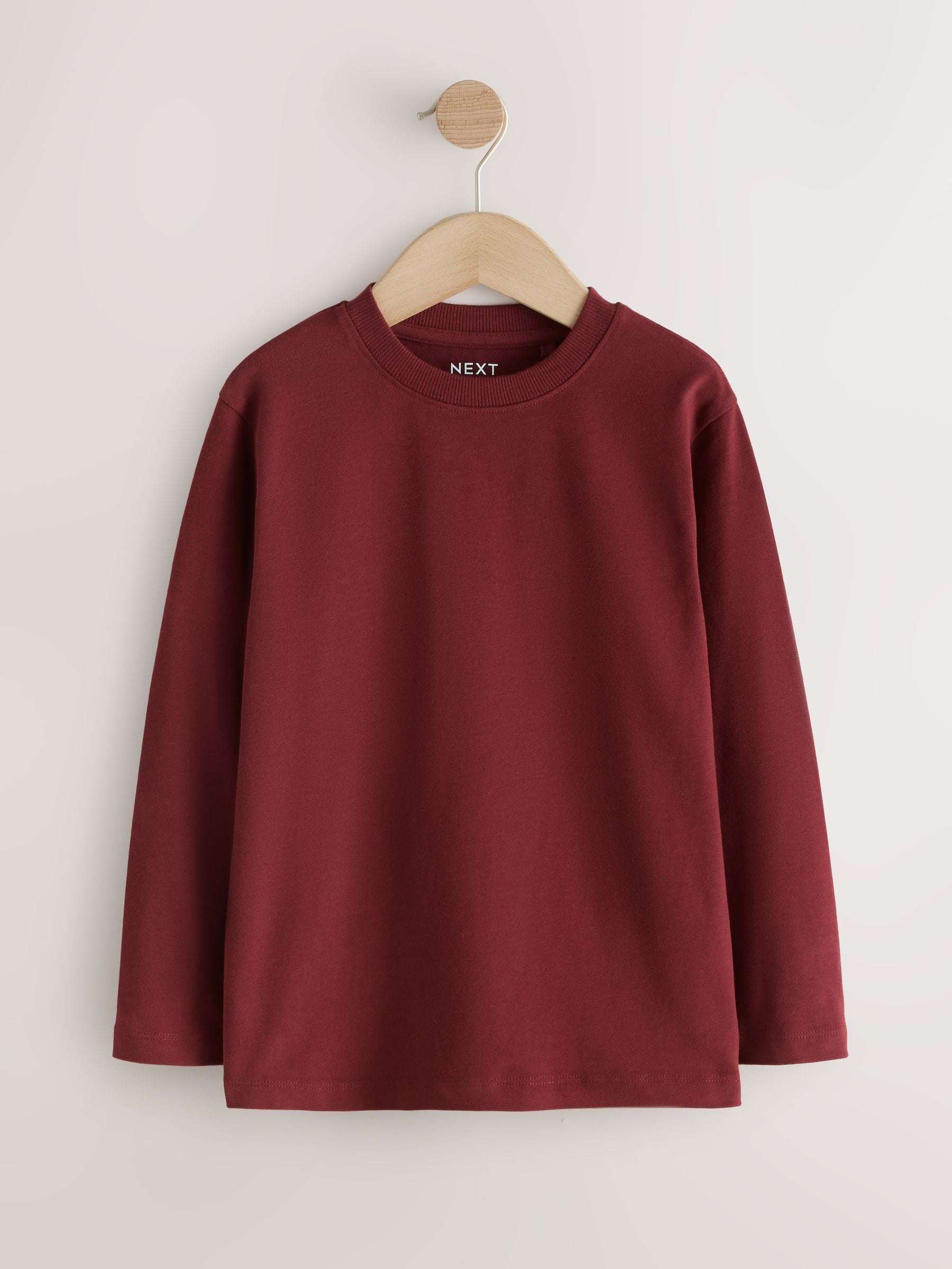 Dsiney Kidz - Berry Red Cosy Long Sleeve T-Shirt (3-16yrs) image 1
