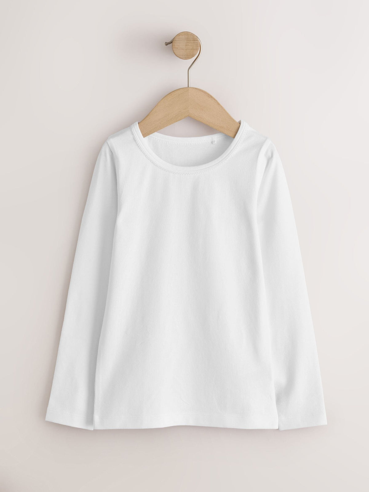 Dsiney Kidz - White Long Sleeve Vests 2 Pack (1.5-16yrs) image 2