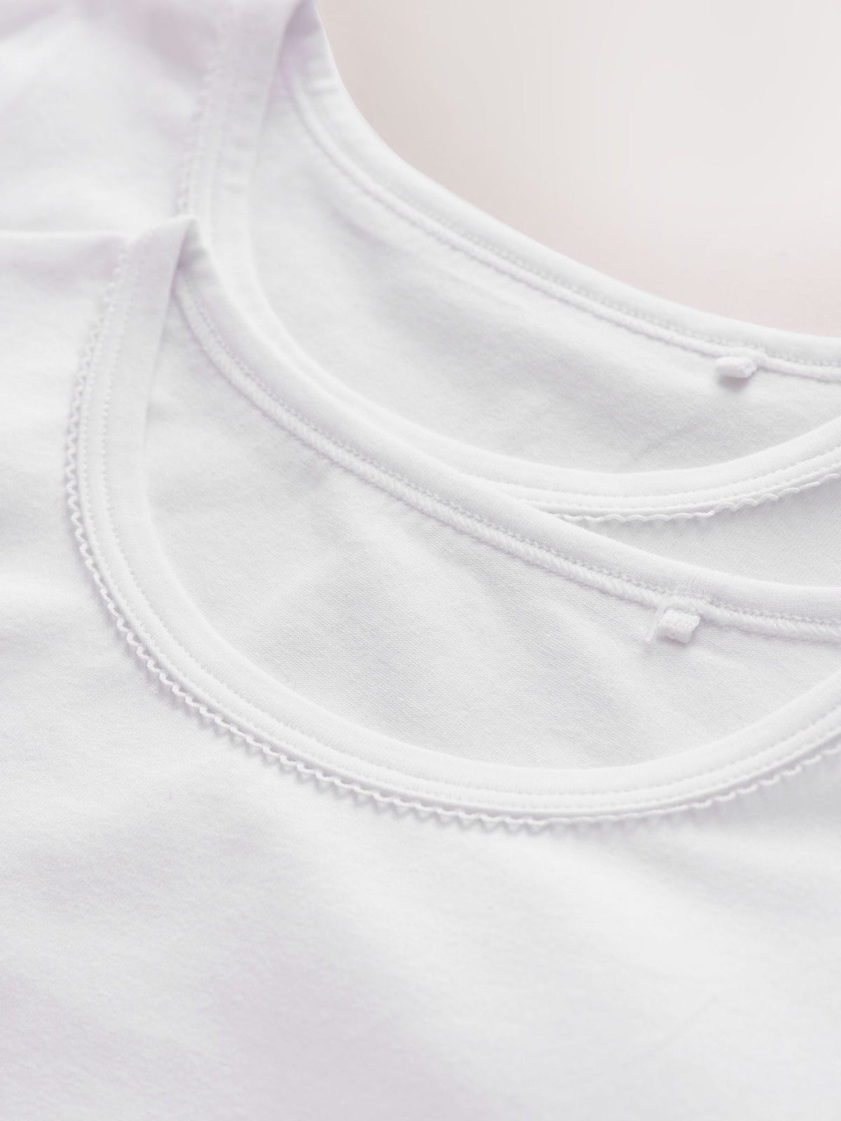 Dsiney Kidz - White Long Sleeve Vests 2 Pack (1.5-16yrs) image 5
