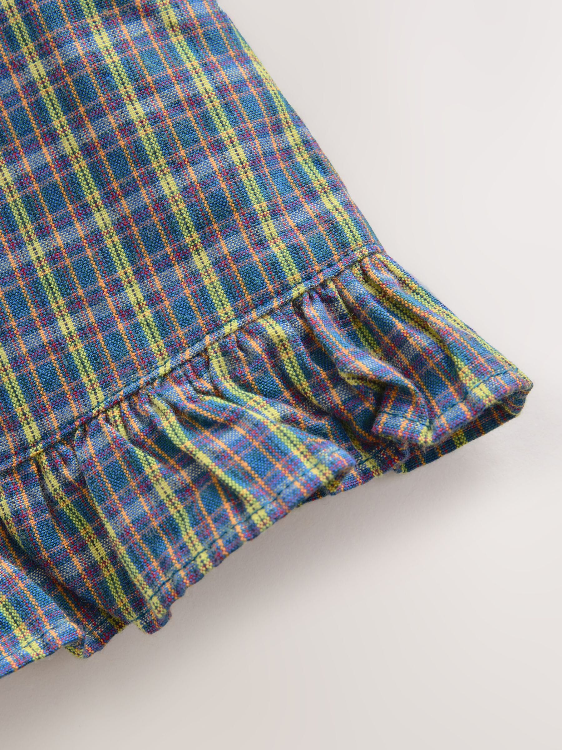 Dsiney Kidz - Multicoloured Navy Check Frill Hem Skirt (3mths-7yrs) image 8