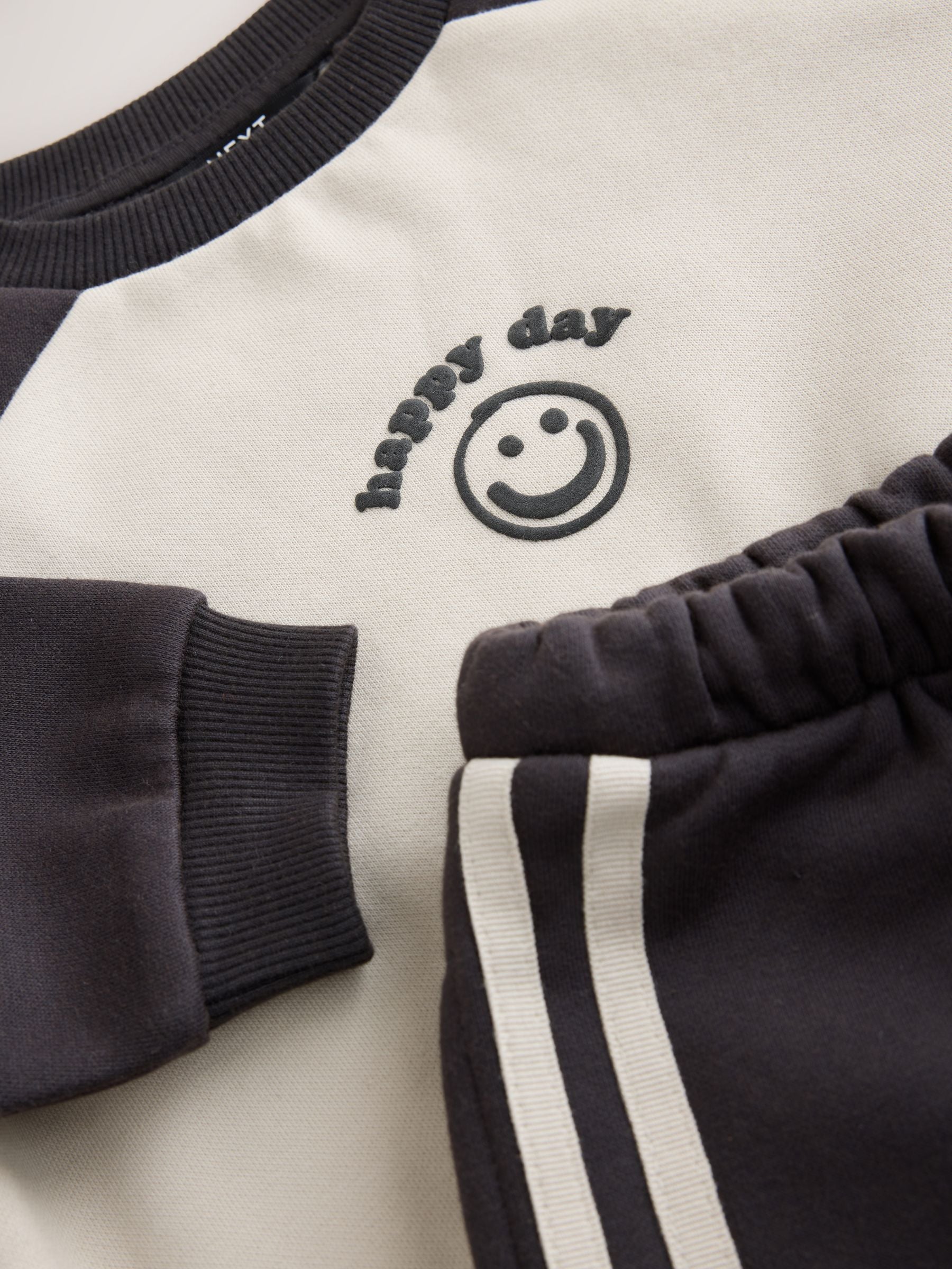 Dsiney Kidz - Grey/Ecru Crew Neck Joggers Set (3mths-7yrs) image 8