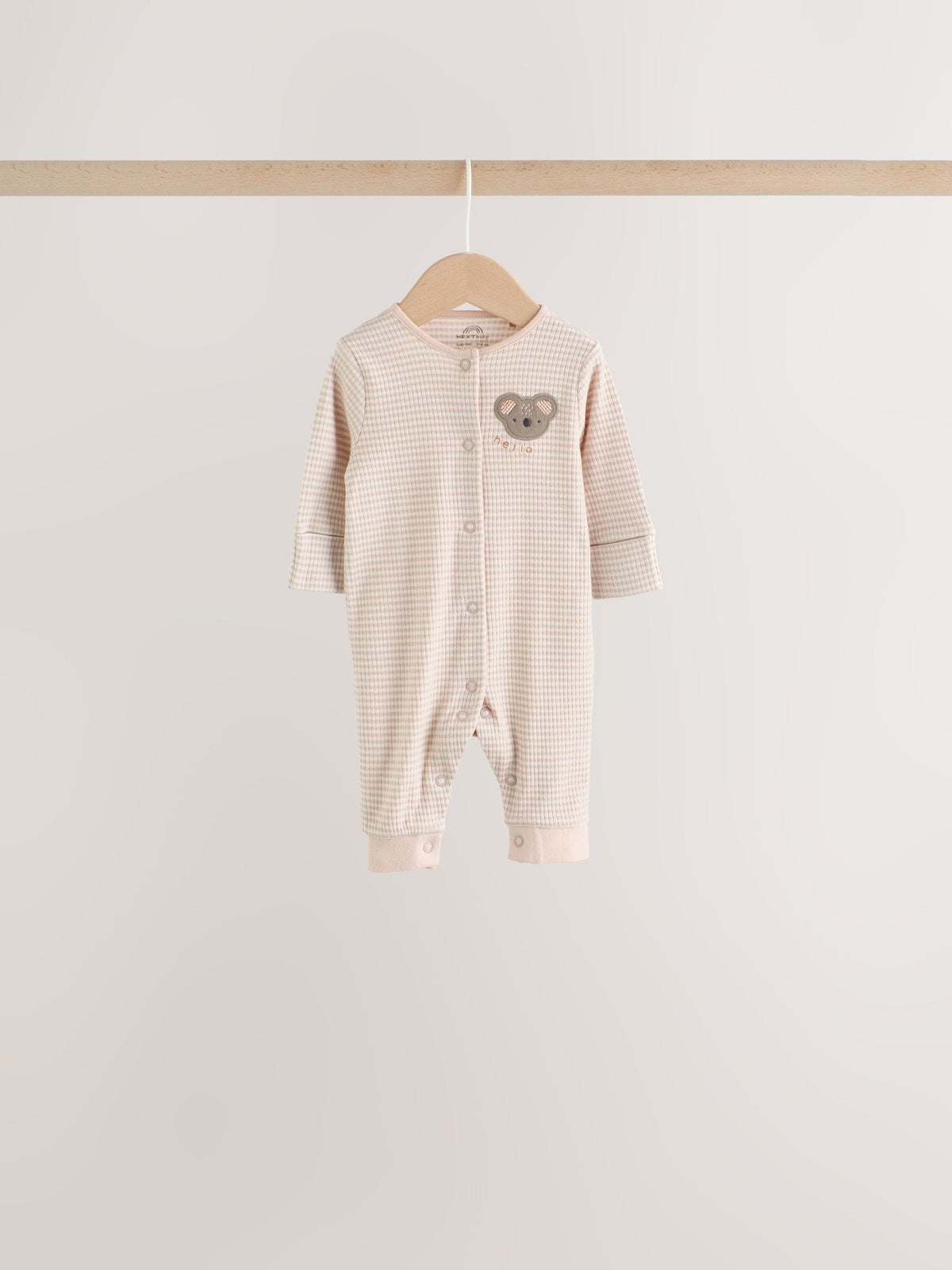 Neutral Safari Baby Sleepsuits 4 Pack (0mths-3yrs) image 7